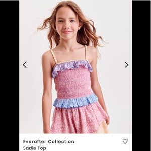 Worn once Ever After Girl’s top! Size 12
